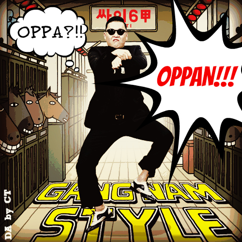 Oppan Gangnam Style Oppan or Oppa